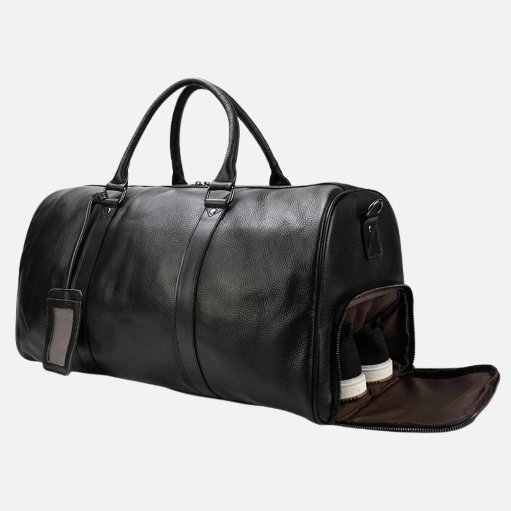 Sac de voyage en cuir de vache pour homme – Qualité et élégance
