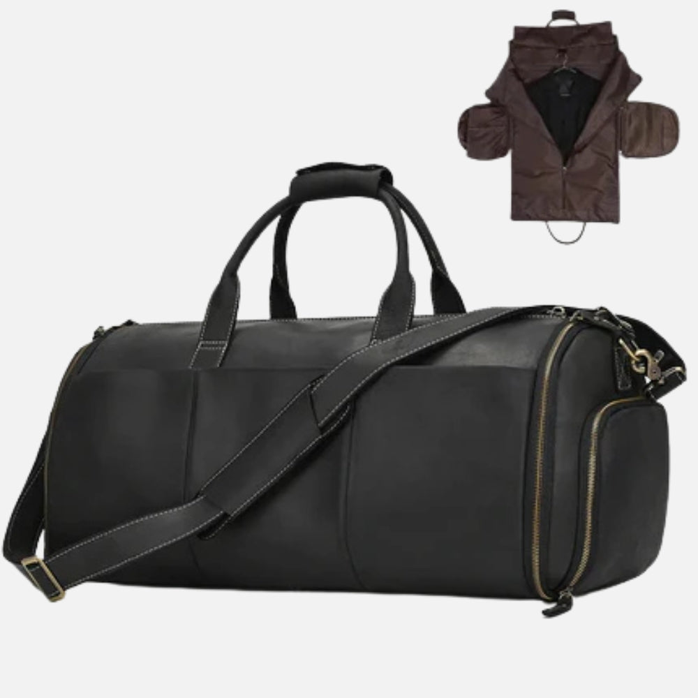 Sac de voyage cuir – Pliable, pratique et élégant