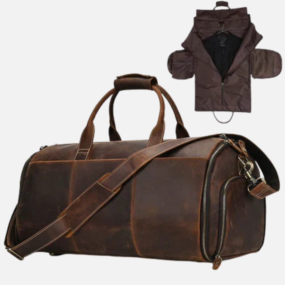 Sac de voyage cuir – Pliable, pratique et élégant