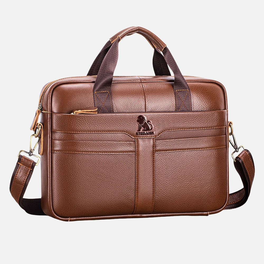 Sacoche ordinateur en cuir de vache – Élégante et durable