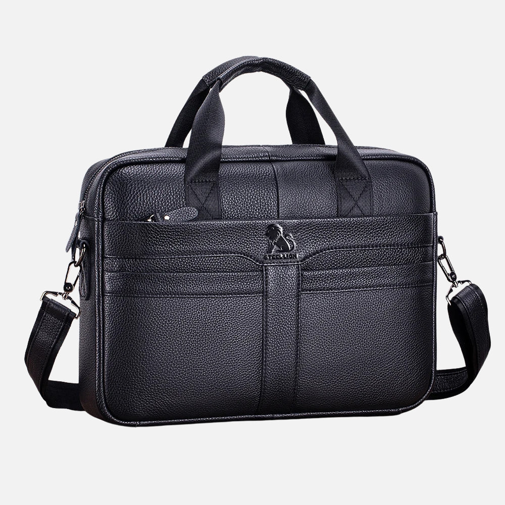 Sacoche ordinateur en cuir de vache – Élégante et durable