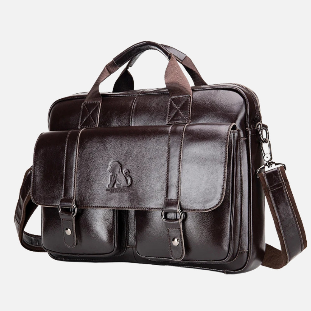 Sacoche cuir véritable pour homme – Style business