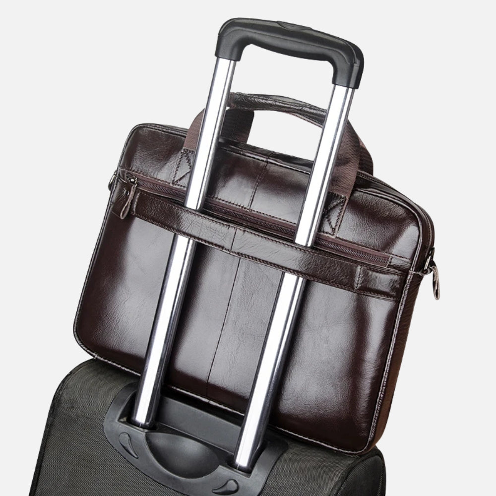 Sacoche cuir véritable pour homme – Style business