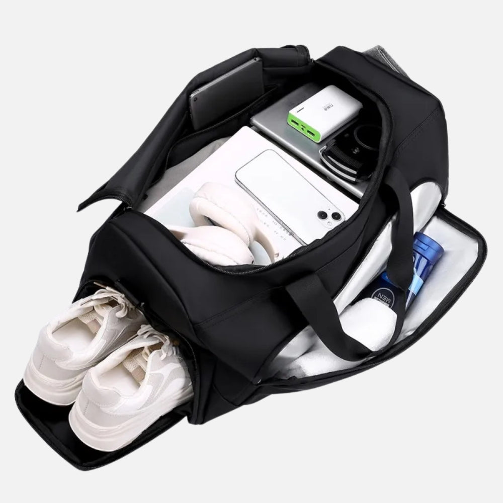 Sac de voyage à compartiments multiples – Pratique et spacieux