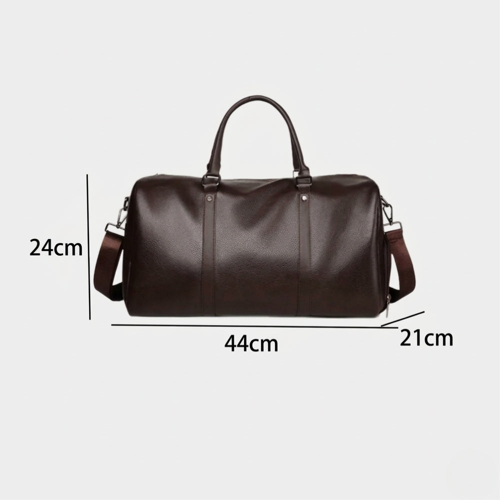 Sac de voyage en cuir pour homme – Étanche et robuste
