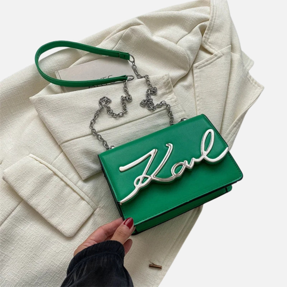 Sac à main bandoulière à chaîne pour femme