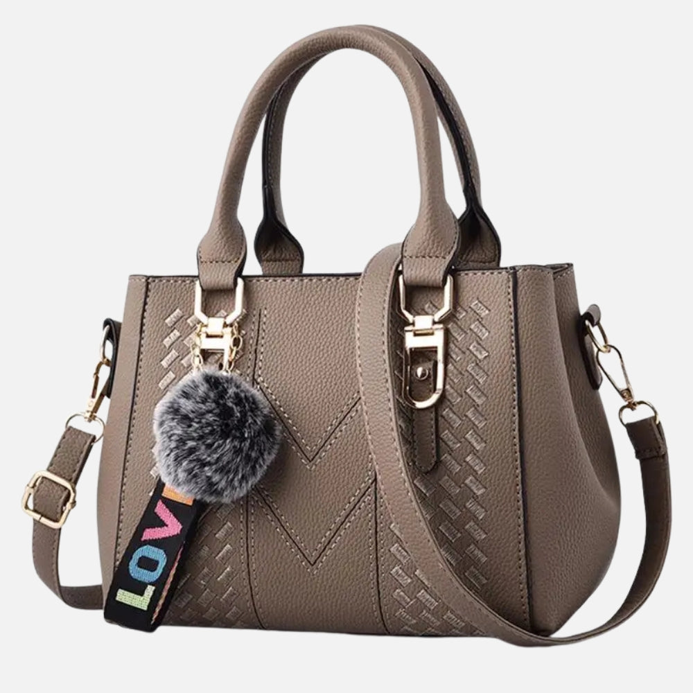 Sac à main minimaliste en cuir pour femme