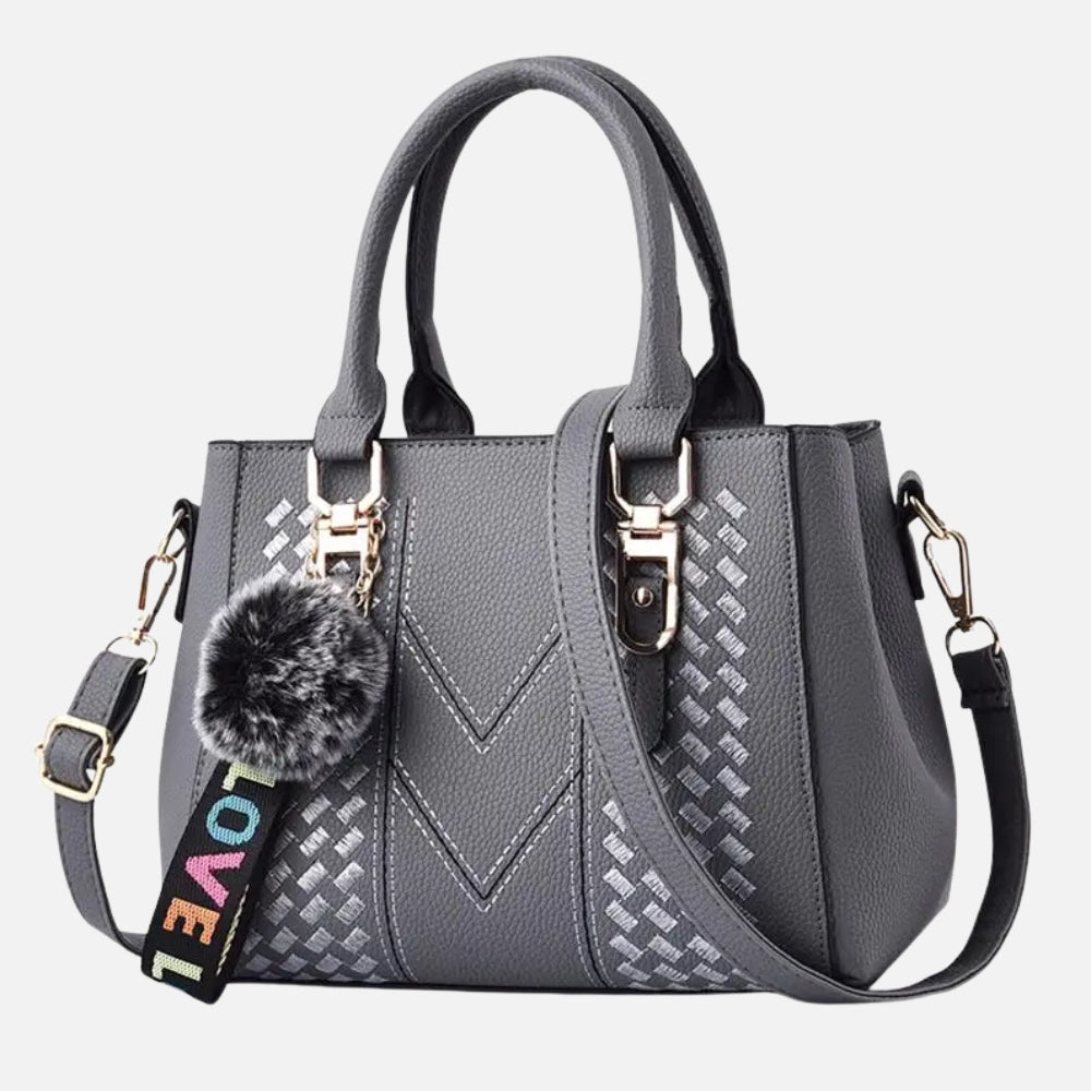 Sac à main minimaliste en cuir pour femme