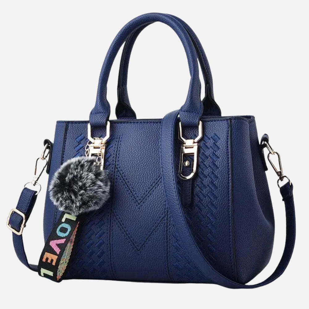 Sac à main minimaliste en cuir pour femme