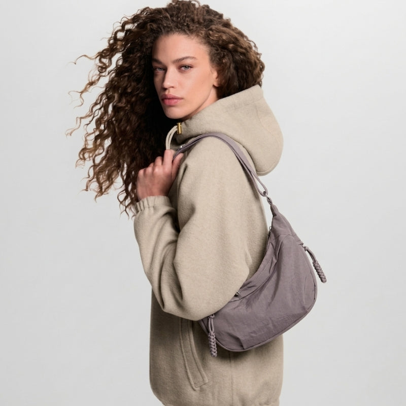 Sac à bandoulière en tissu pour femme