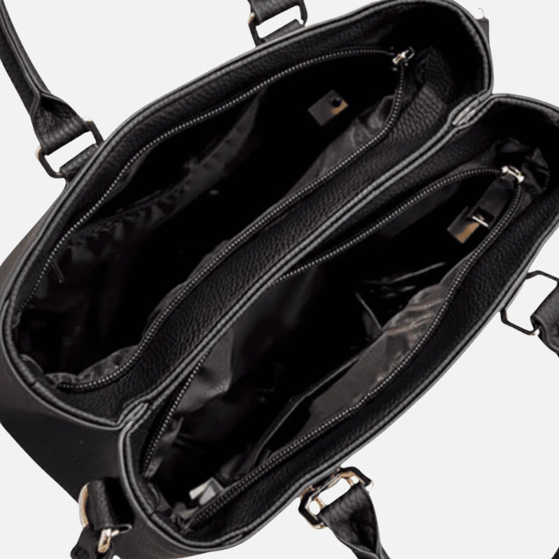 Sac à main bandoulière à deux compartiments