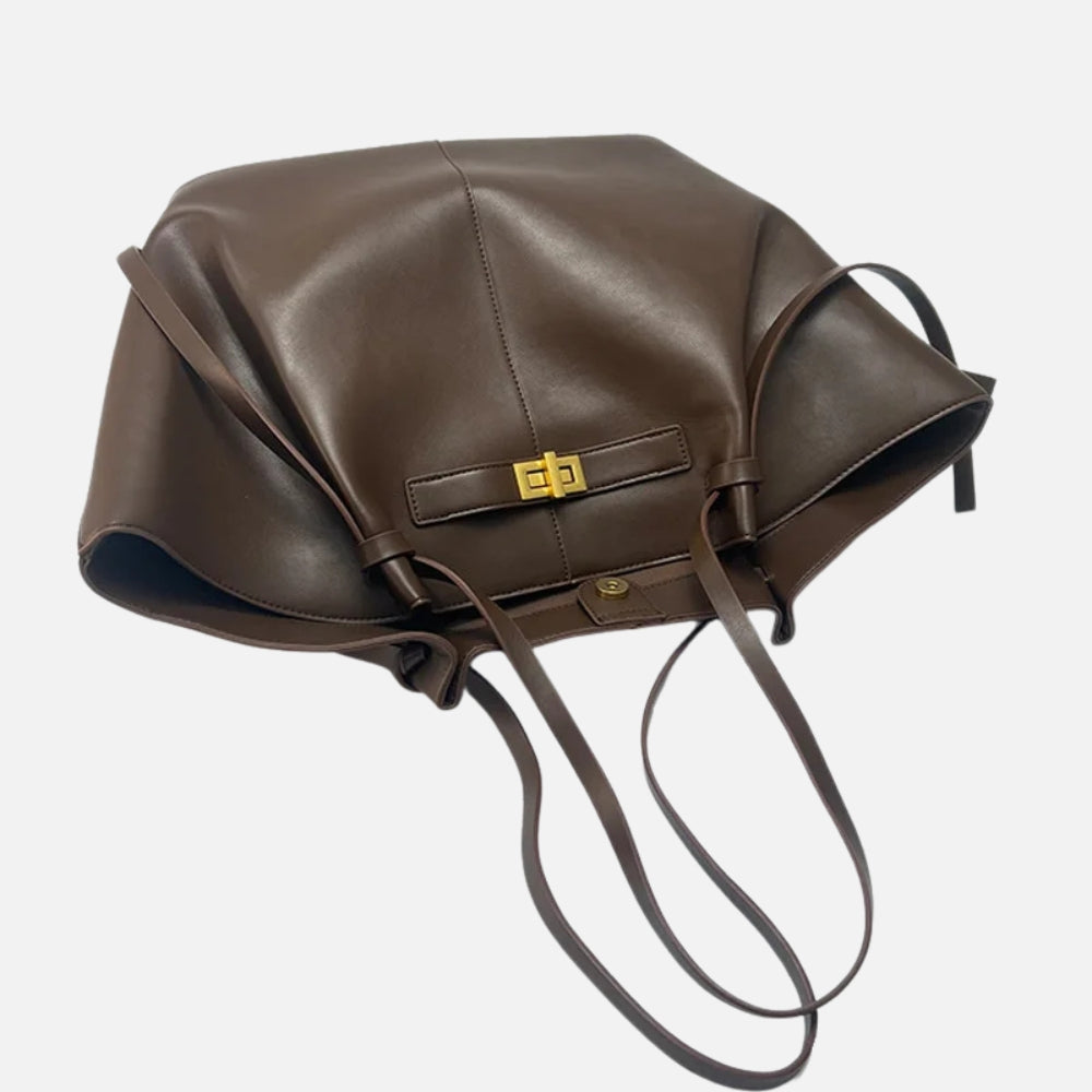 Sac fourre-tout en cuir pour femme