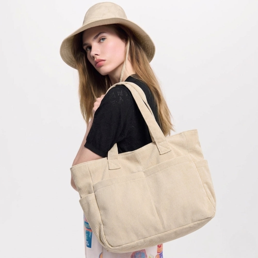 Sac à main décontracté en velours pour femme