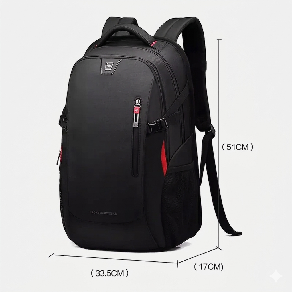 Sac à dos étanche grande capacité – Voyage et école