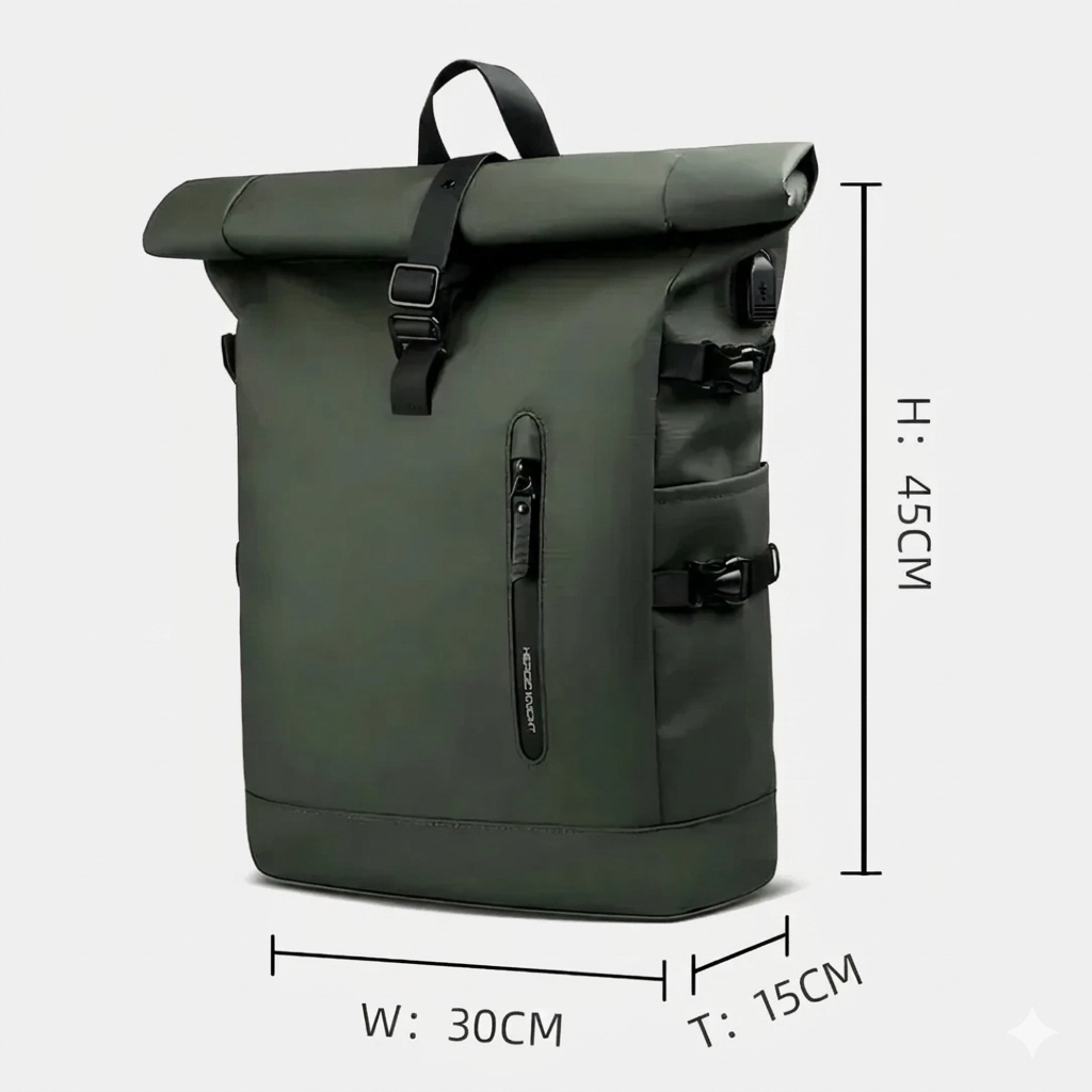 Sac à dos roll-top étanche