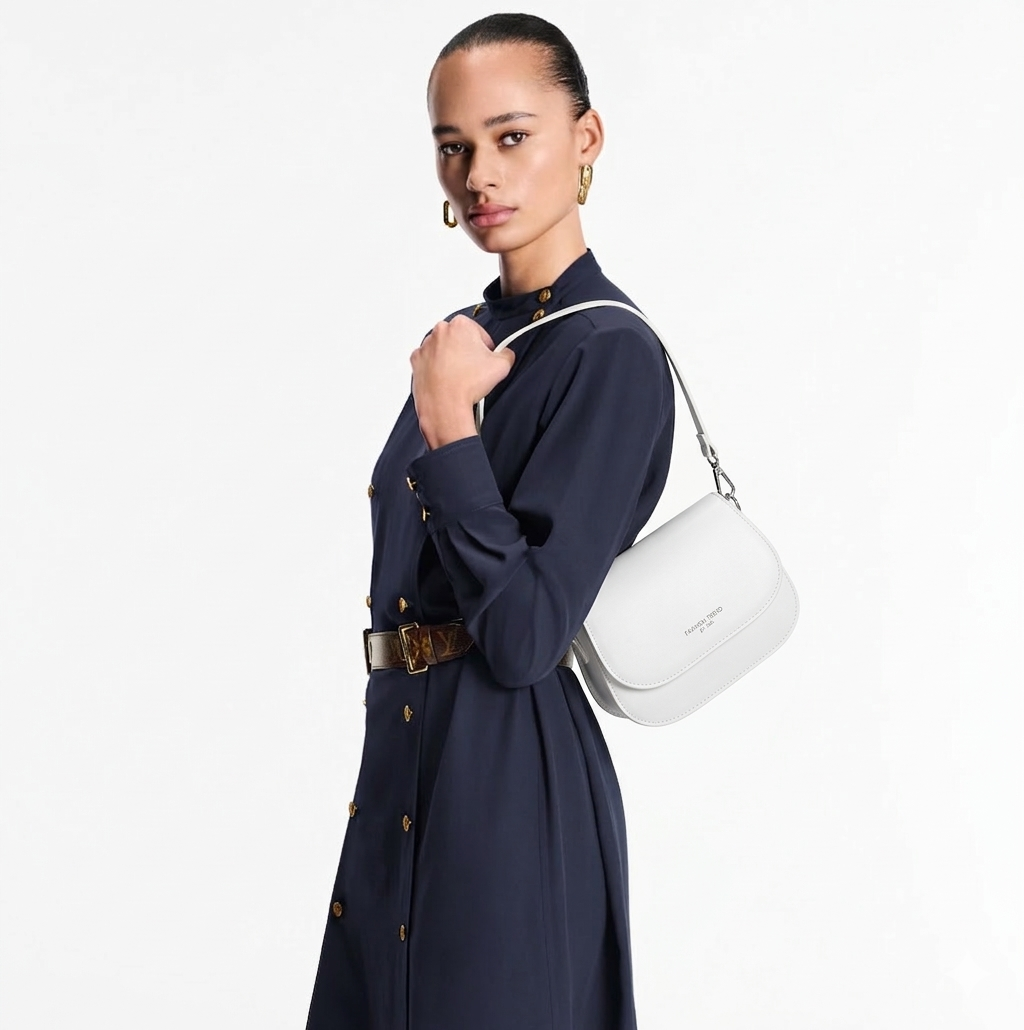 Sac à main bandoulière en cuir pour femme