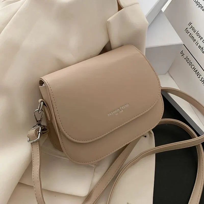 Sac à main bandoulière en cuir pour femme