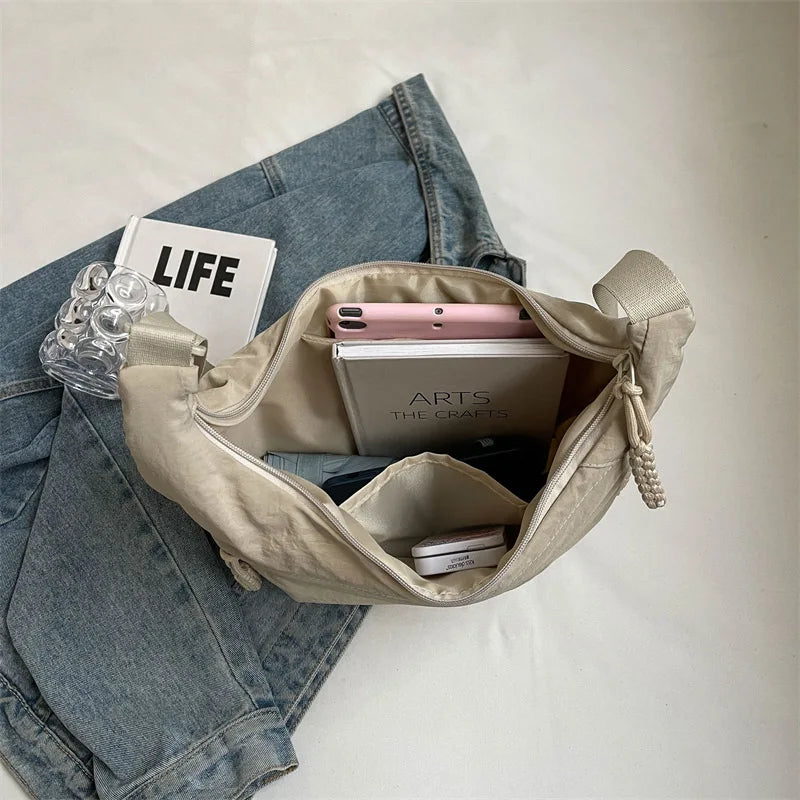 Sac à bandoulière en tissu pour femme