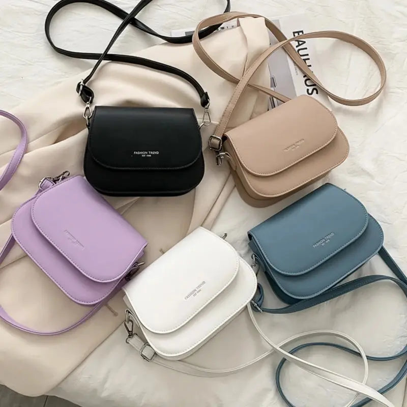 Sac à main bandoulière en cuir pour femme