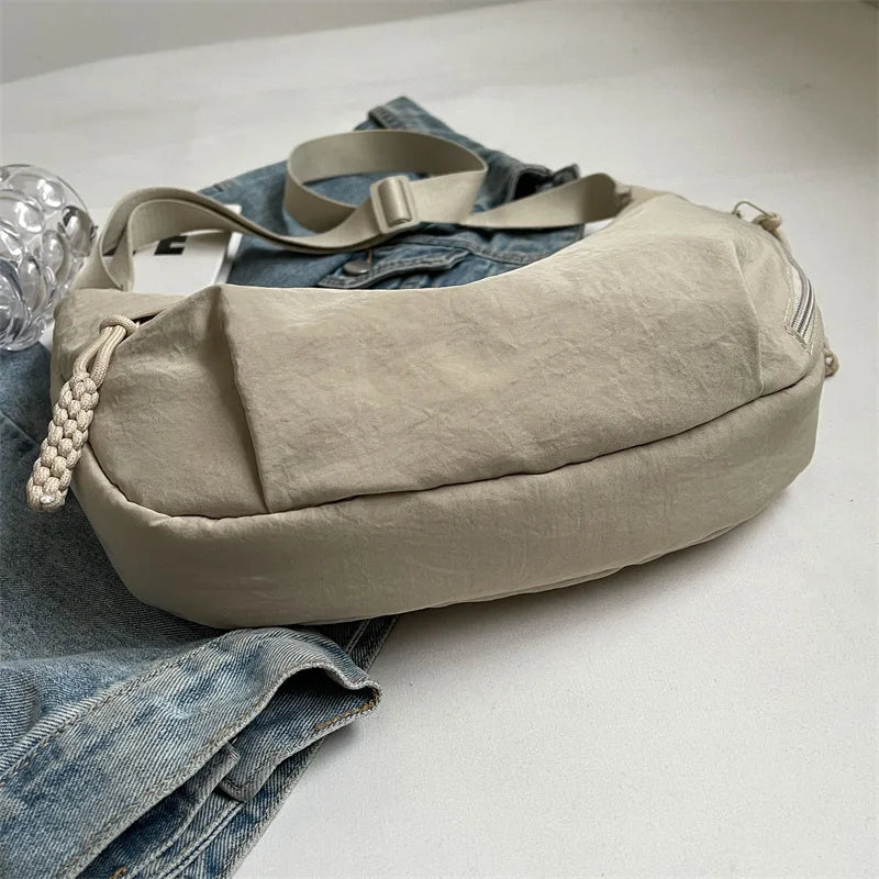 Sac à bandoulière en tissu pour femme