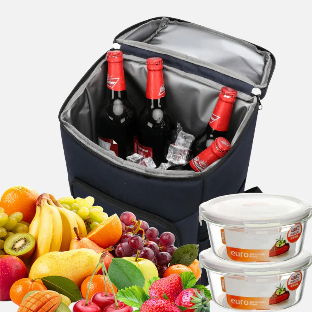 Sac à dos isotherme 24 L – Idéal pour camping et pique-nique