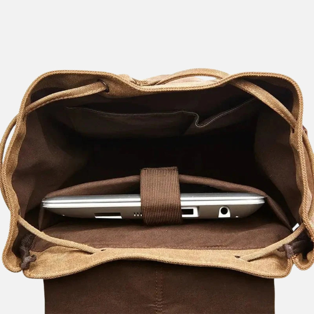 Sac à dos en toile vintage pour hommes et femmes