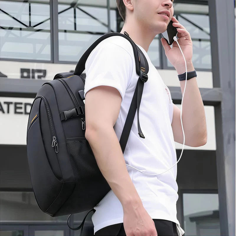 Sac à dos étudiant avec compartiment ordinateur